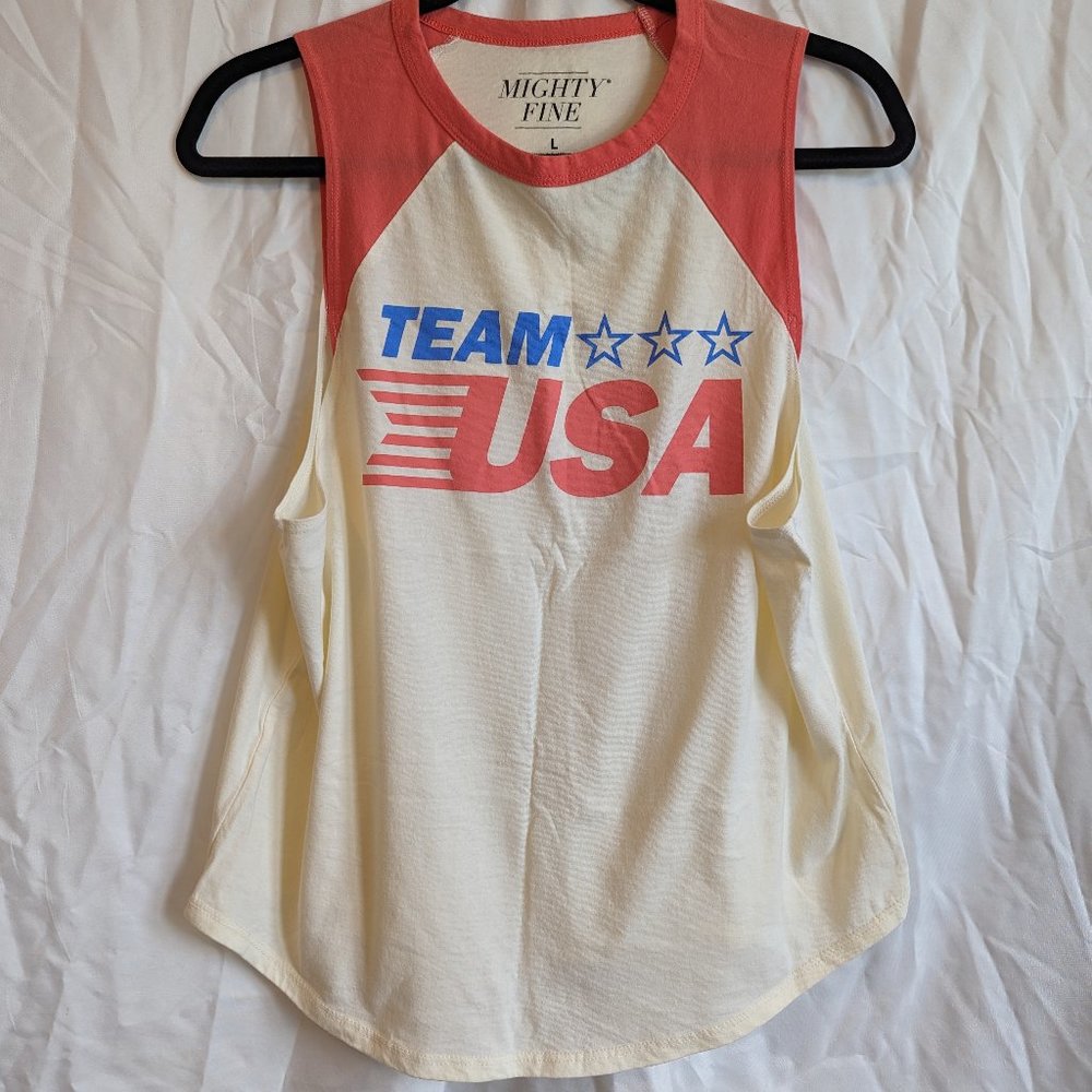 Team USA sleeveless t-shirt
